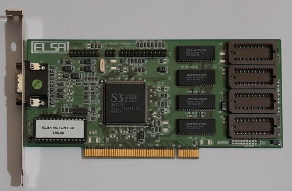 ELSA Victory 3D PCI Grafikkarte (S3 ViRGE, 86C325, 2MB, 1996)