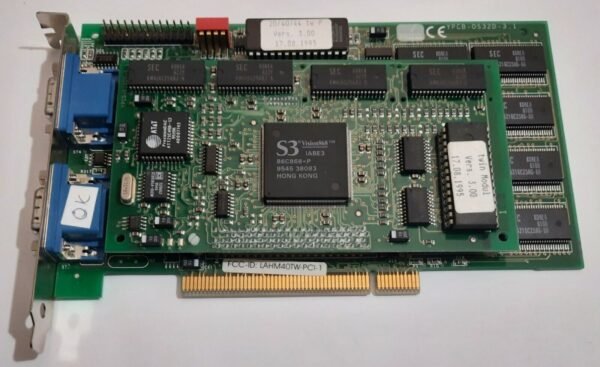 miro Magic 40SV Twin PCI Grafikkarte (S3 86C968 + 86C868, 4MB + 2MB, 1995) - Image 2