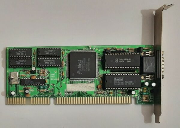 Trident 9016X2/4 LT2 REV. B ISA Grafikkarte (TVGA9000B, 512KB, retro, 1992)