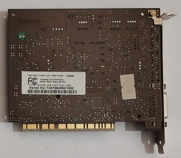 Creative Sound Blaster Live! PCI Soundkarte (CT4670, EMU10K1, 1998) - Image 4