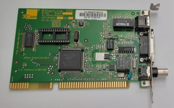 3COM EtherLink III 3C509B-C ISA Netzwerkkarte (BNC, Koax, RJ45, retro, 1996) - Image 2