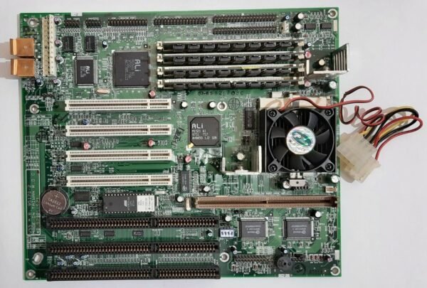 ACER V55 Sockel 7 ISA retro Mainboard + Intel Pentium MMX 166MHz + 64MB EDO-RAM