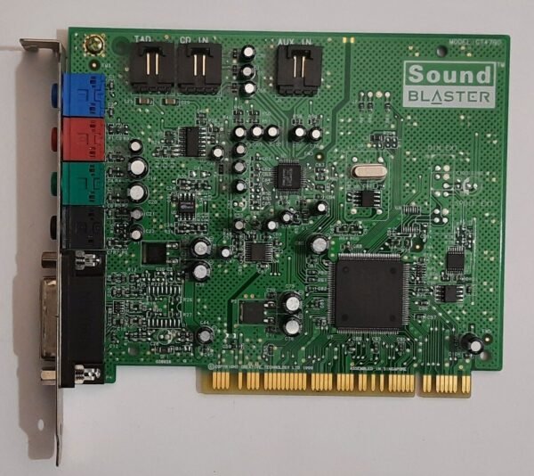 Creative Sound Blaster PCI 512 Soundkarte (CT4790, EMU10K1, 1999)
