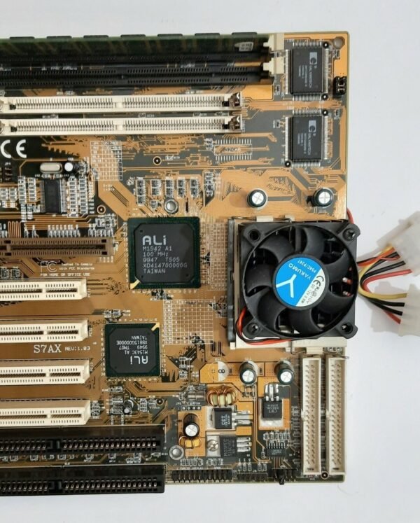 Commate S7AX Super Sockel 7 ISA AGP Mainboard + AMD K6-2 450MHz + 128MB RAM - Image 3