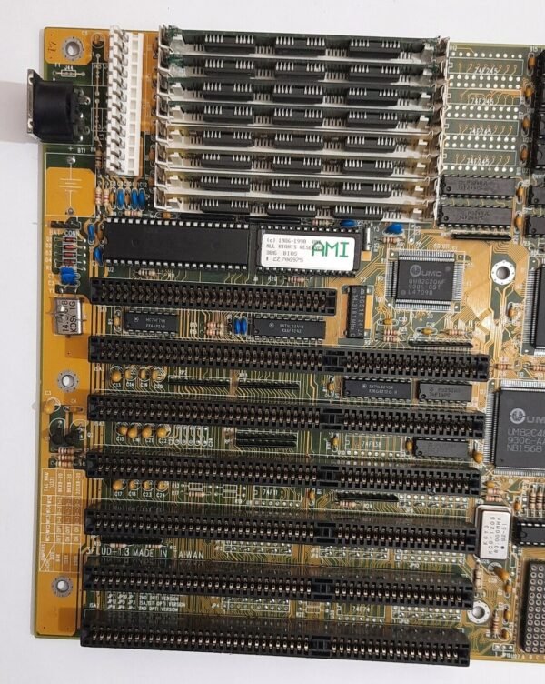 Modula Tech 3FLUD ISA retro Mainboard + AMD Am80386DX 40MHz + 8MB RAM - Image 2