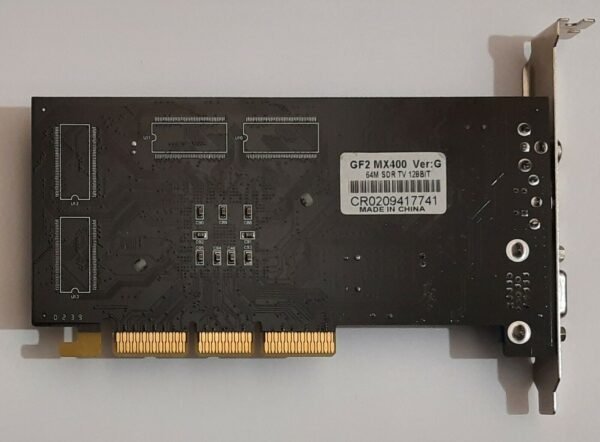 XELO GV-2MX00G-000 AGP Grafikkarte (nvidia, GeForce2 MX400, 64MB) - Image 4