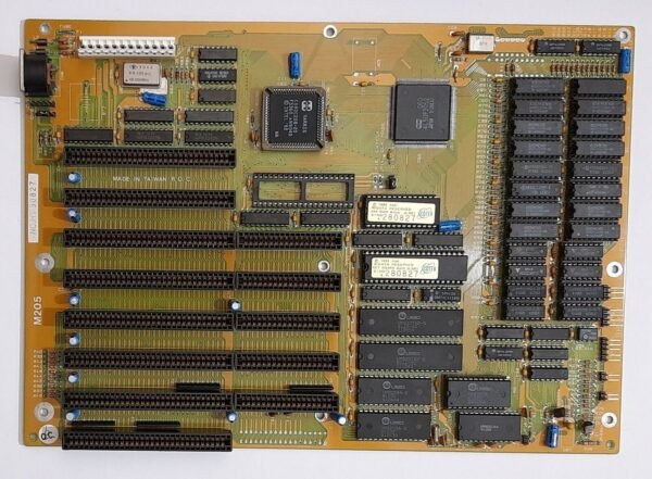 PCChips M205 286 ISA retro Mainboard + Harris 80286 20MHz + 2MB RAM