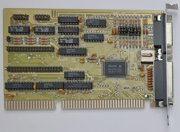 Kentech IDE PLUS V2 ISA Multi-I/O IDE Floppy Controller (Acer, retro, 1991)