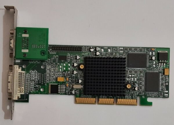 Matrox Millennium G550 AGP Grafikkarte (G55+MDHA32DB, 32MB, 2001)