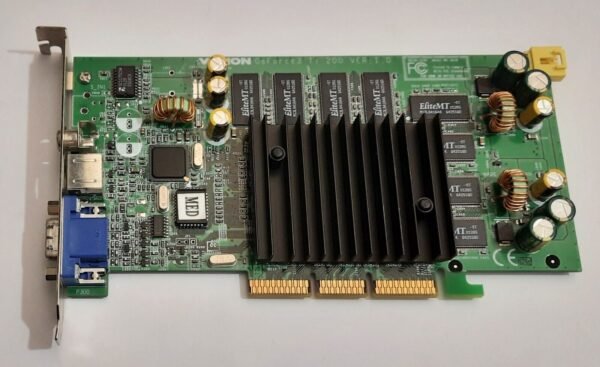 MSI MS-8838 AGP Grafikkarte (GeForce3 Ti200, 64MB, TV out, Medion, retro, 2001) - Image 2