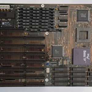 FIC 486SC-P 80486 ISA retro Mainboard + Intel 80486DX 33MHz + 8MB RAM