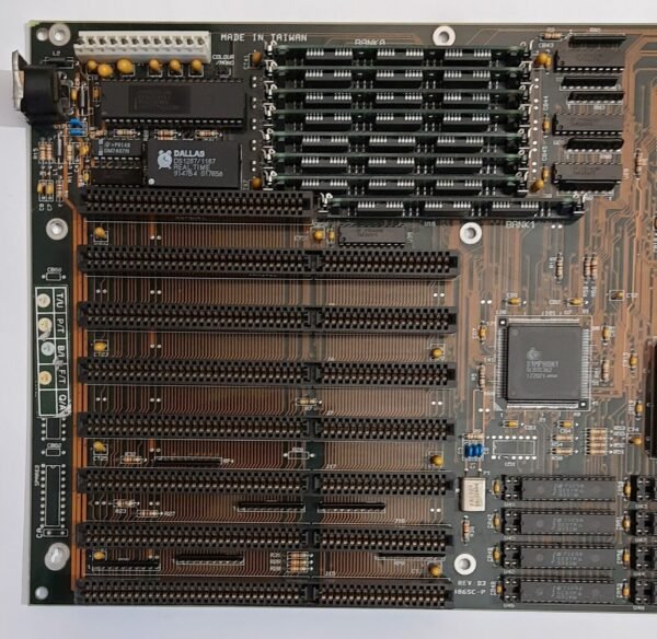 FIC 486SC-P 80486 ISA retro Mainboard + Intel 80486DX 33MHz + 8MB RAM - Image 2