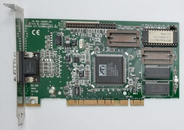 ATI Video Xpression PCI Grafikkarte (ATI Mach64VT2, EXM340, 1MB, 1996)