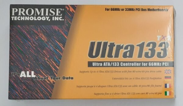 Promise Ultra133 TX2 PCI IDE Controller (retro, NOS, 2001)