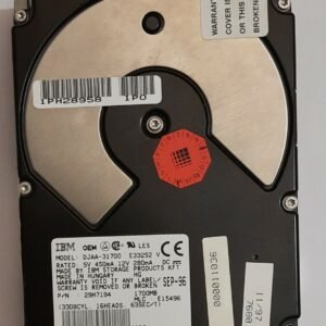 IBM DJAA-31700 IDE Festplatte (1700MB, retro, 1996)