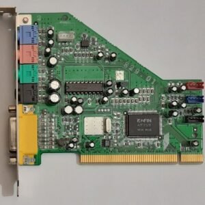 Aztech PCI 168 PCI Soundkarte (AZFIN AZF3328, 1998) + Handbuch