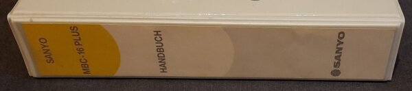 Sanyo MBC-16 Plus Bedienungsanleitung / Handbuch (retro, 8088) - Image 3