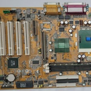 Biostar M6VCG Sockel 370 AGP retro Mainboard + Pentium III 1GHz + 128MB RAM