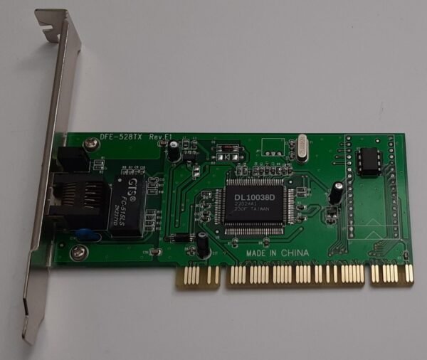 D-Link DE-528TX PCI Netzwerkkarte (RJ45, Ethernet, DL10038D, retro, 2002) - Image 2