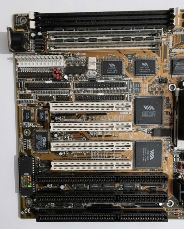 PCPartner VIB800DS Sockel 7 ISA Mainboard + Intel Pentium MMX 200MHz + 32MB RAM - Image 2