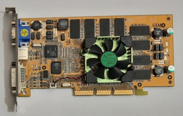 PowerColor CGTS3-TD AGP Grafikkarte (nvidia GeForce3, 64MB, DVI, retro, 2001)