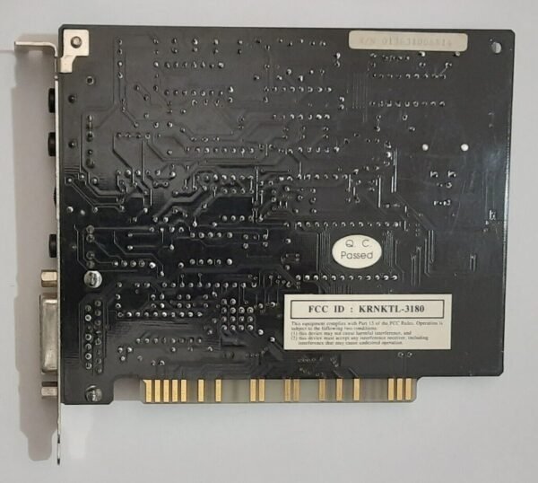 KTL Research KTL3180 8-bit ISA Soundkarte (= Aztech Sound Galaxy BX II, 1993) - Image 4