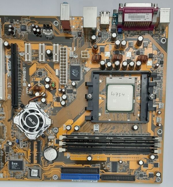 ASUS K8N4-E Sockel 754 AGP retro Mainboard + AMD Sempron 3000+ + 1GB RAM - Image 3