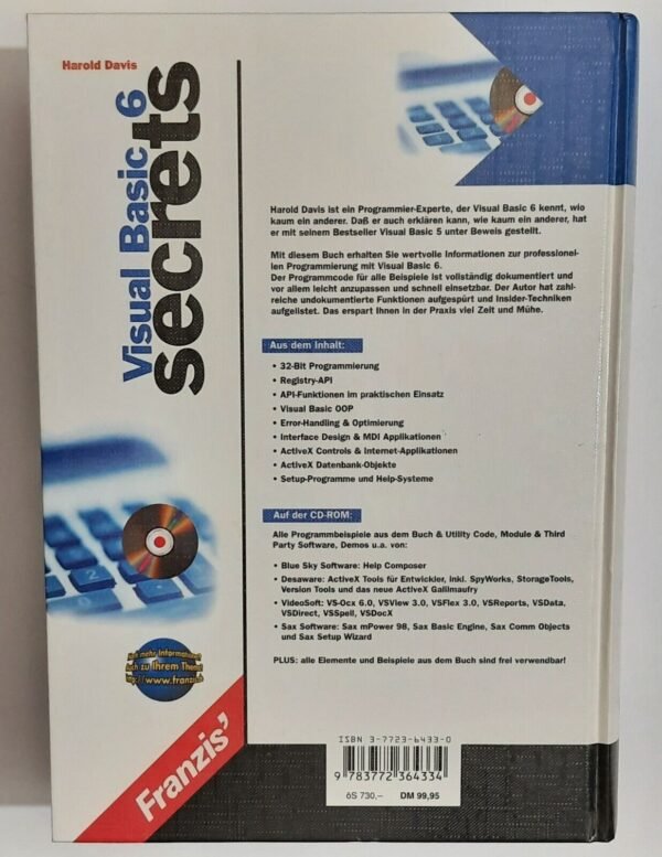 Harold Davis - Visual Basic 6 secrets (1999) - Image 2
