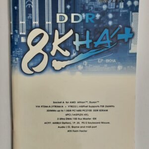Epox 8KHA+ Sockel A Mainboard manual / Handbuch