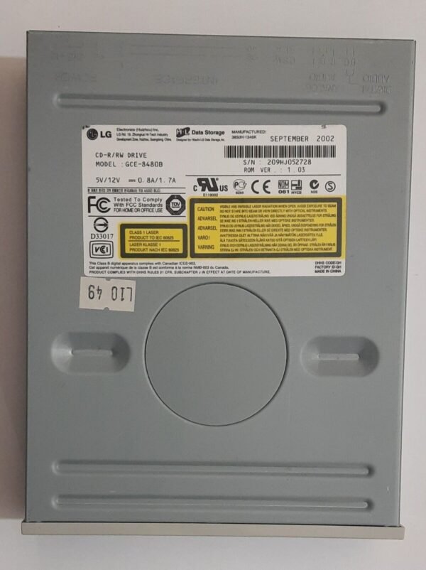 LG GCE-8480B IDE CD-Brenner (48x, 16x, 48x, 2002) - Image 2