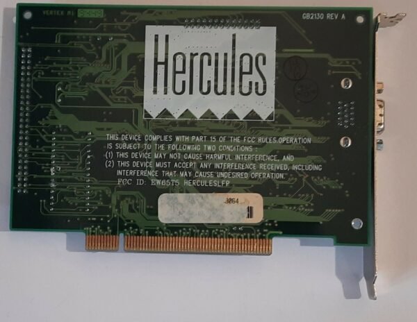 Hercules Dynamite PCI Grafikkarte (Tseng ET4000/W32p, 2MB, GB2130, retro, 1994) - Image 4