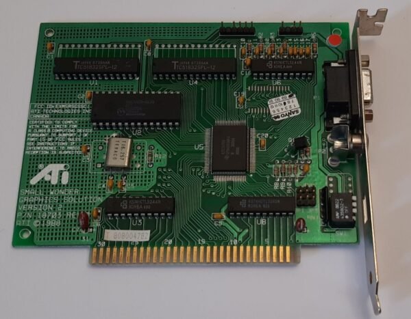 ATI Small Wonder Graphics Solution 8-bit ISA Grafikkarte (CGA, HGC, MDA, 1988) - Image 2