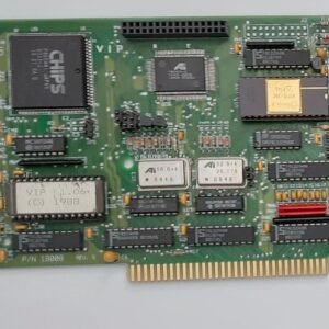 ATI VIP 8-bit ISA VGA Grafikkarte (16899-0, P82C441, 256KB, EGA, retro, 1988)