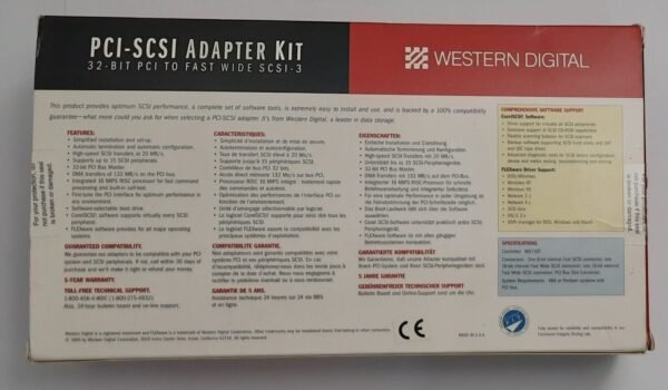 Western Digital 7197RTL PCI-SCSI Adapter Kit (1995, retro, NOS) - Image 11