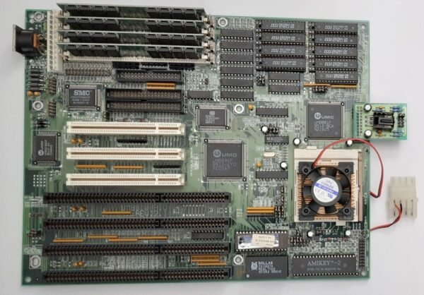 Elitegroup UM8810P-AIO ISA PCI retro 486 Mainboard + Cyrix Cx486DX2 80MHz + 16MB