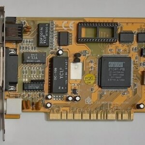 Longshine LCS-8034-TBA PCI Netzwerkkarte (RJ45, BNC, Ethernet, DEC 21041, 1998)