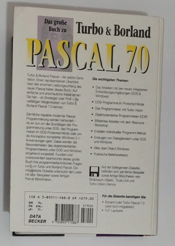 Schölles, Reiner - Das große Buch zu Turbo & Borland Pascal 7.0 (1994) - Image 4
