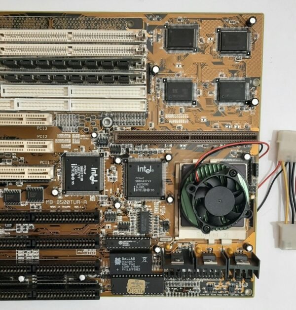 Biostar MB-8500TUR-A Sockel 7 ISA Mainboard + Intel Pentium 150MHz + 32MB RAM - Image 3