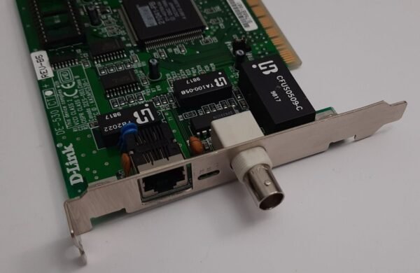 D-LINK DE-530CT+ PCI Netzwerkkarte (DEC 21041-PB, RJ45, BNC, retro, 1998) - Image 3