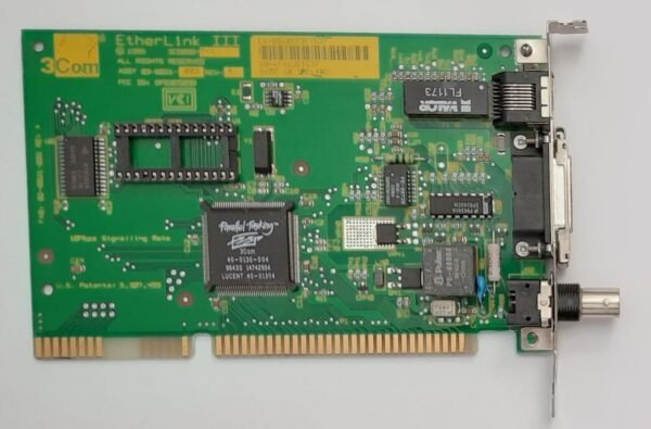 3COM EtherLink III 3C509B-C ISA Netzwerkkarte (BNC, Koax, RJ45, 1996)