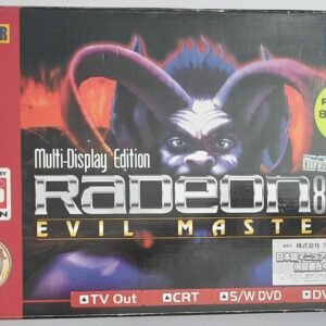 PowerColor Evil Master II Radeon 8500 AGP Grafikkarte (64MB, retro, 2001, OVP)