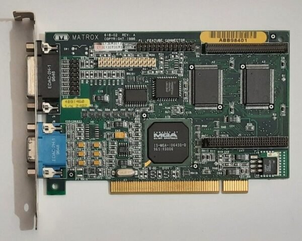 Matrox Mystique PCI Grafikkarte (MGA-MYST/2/PCMP, MGA-1064SG, 2MB, retro, 1996)