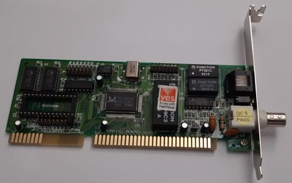 Edimax 2000RA ISA Netzwerkkarte (Realtek RTL8009, BNC, RJ45, retro, 1995) - Image 2