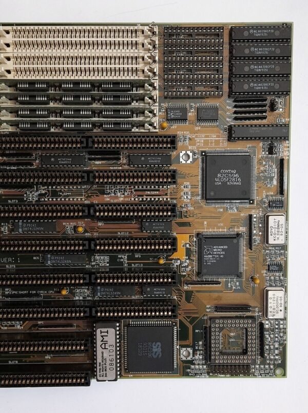 MSI MS-3134 ISA retro Mainboard + AMD Am80386DX 40MHz + 4MB RAM - Image 3
