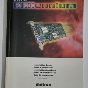 Matrox Millennium MGA-MIL Installation guide / Installationshandbuch (1995)