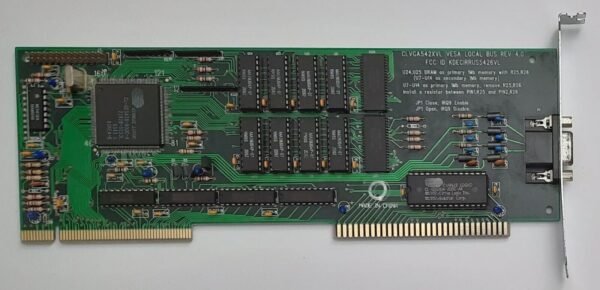 QDI CLVGA542XVL VLB Grafikkarte (CL-GD5428, 2MB, retro, 1993)