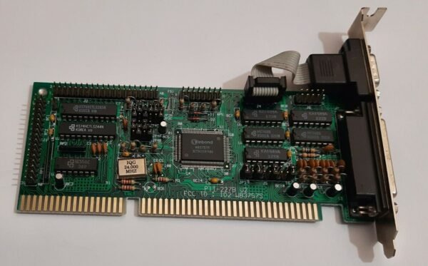 DTK PTI-227B ISA Multi-I/O IDE Floppy Controller (Winbond, retro, 1993) - Image 2