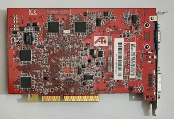 Powercolor Radeon 9600 Pro AGP Grafikkarte (ATI Radeon 9600 Pro, 128MB, 2003) - Image 4