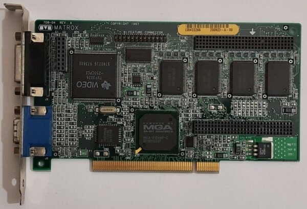 Matrox Millennium II PCI Grafikkarte (MIL2P/4/250, 2164WP, 4MB, 1997)