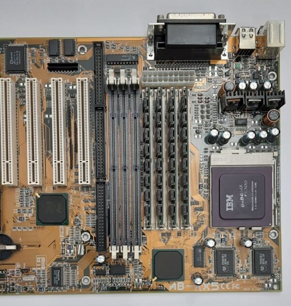 ABIT AB-AX5 i430TX Sockel 7 ISA retro Mainboard + IBM 6X86MX PR300 + 64MB RAM - Image 3